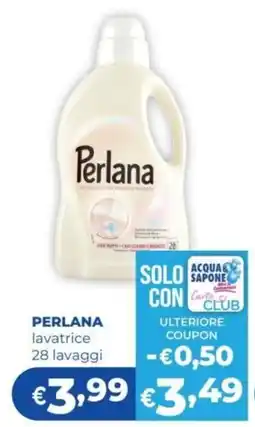 Acqua & Sapone Perlana lavatrice offerta