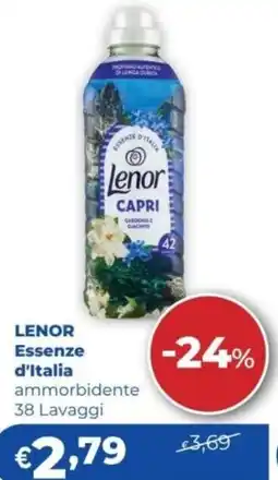 Acqua & Sapone Lenor Essenze d'Italia ammorbidente offerta