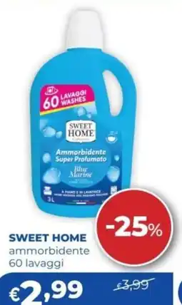 Acqua & Sapone Sweet Home ammorbidente offerta