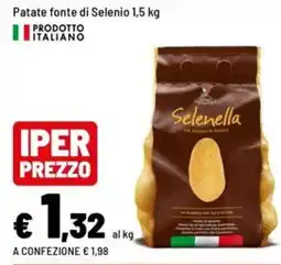 Iper La Grande Patate fonte di Selenio offerta