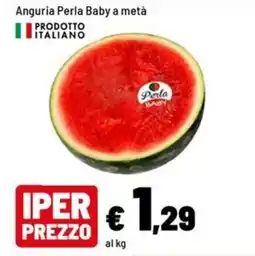 Iper La Grande Anguria Perla Baby offerta