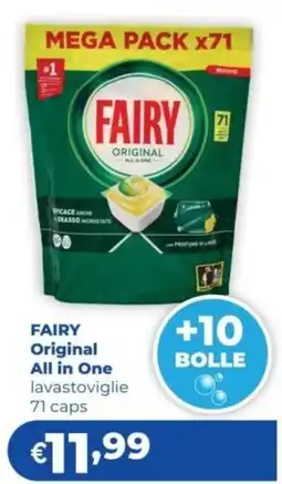Acqua & Sapone Fairy Original All in One lavastoviglie offerta