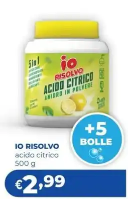 Acqua & Sapone Io Risolvo acido citrico offerta