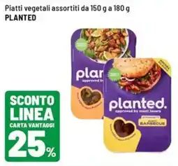 Iper La Grande Piatti vegetali PLANTED offerta