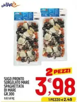 Ard Discount Sugo pronto surgelato Mare spaghettata di mare offerta