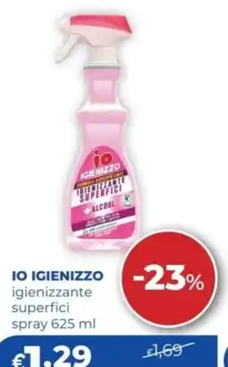 Acqua & Sapone Io igienizzo igienizzante superfici spray offerta