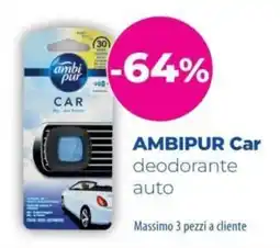 Acqua & Sapone Ambipur Car deodorante auto offerta