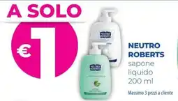 Acqua & Sapone Neutro Roberts sapone liquido offerta