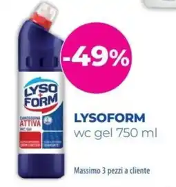 Acqua & Sapone Lysoform wc gel offerta