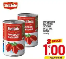 Ard Discount Pomodori datterini sicilsole in lattina offerta