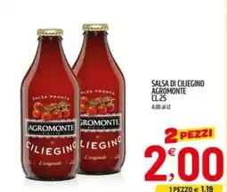 Ard Discount Salsa di ciliegino Agromonte offerta