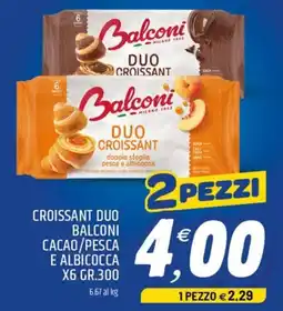 Ard Discount Croissant duo Balconi offerta