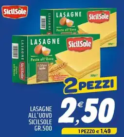 Ard Discount Lasagne all'uovo SicilSole offerta