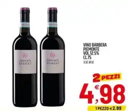 Ard Discount Vino Barbera Piemonte offerta