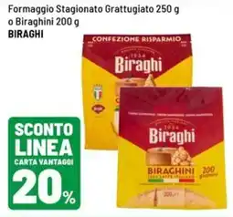 Iper La Grande Formaggio Stagionato Grattugiato o Biraghini offerta