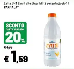 Iper La Grande Latte UHT Zymil alta digeribilità senza lattosio offerta