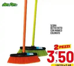 Ard Discount Scopa detto fatto con manico colorato offerta