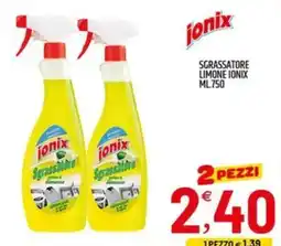 Ard Discount Sgrassatore limone Ionix offerta