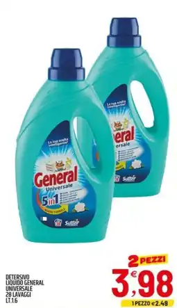 Ard Discount Detersivo liquido General Universale offerta