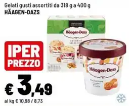 Iper La Grande Gelati gusti assortiti Häagen-Dazs offerta