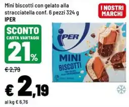 Iper La Grande Mini biscotti Iper offerta