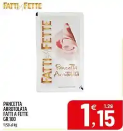 Ard Discount Pancetta arrotolata Fatti a Fette offerta