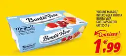 Ard Discount Yogurt Magro Frutta in Pezzi Bontà Viva offerta
