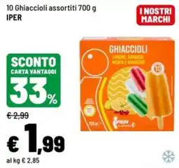 Iper La Grande Ghiaccioli assortiti Iper offerta