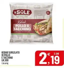 Ard Discount Il Sole kebab pollo e tacchino offerta