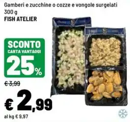 Iper La Grande Gamberi e zucchine o cozze e vongole offerta