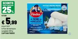 Iper La Grande 4 Fiori di merluzzo offerta