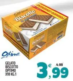 Ard Discount Gelato biscotto Optimo offerta