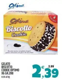 Ard Discount Biscotto Cookie Optimo offerta