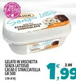 Ard Discount Aida senza lattosio stracciatella cioccolato offerta