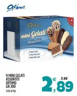 Ard Discount 9 mini gelati Optimo offerta