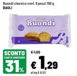 Iper La Grande Buondì classico offerta