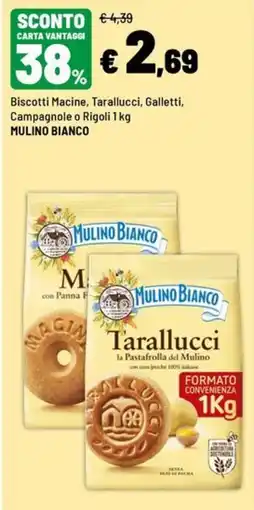 Iper La Grande Tarallucci Mulino Bianco offerta