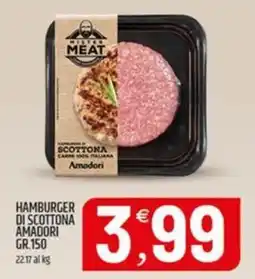 Ard Discount Hamburger di scottona Amadori offerta