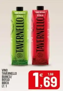 Ard Discount Vino Tavernello Bianco/Rosso offerta
