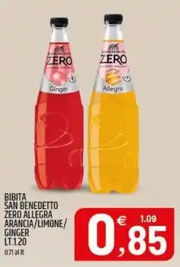 Ard Discount Bibita San Benedetto Zero Allegra offerta