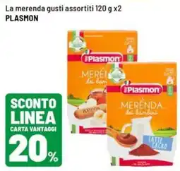 Iper La Grande La merenda Plasmon offerta