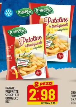 Ard Discount Patatine le tradizionali surgelate OrtoZero offerta