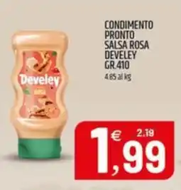 Ard Discount Condimento pronto salsa rosa Develey offerta