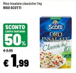 Iper La Grande Riso insalate classiche Scotti offerta