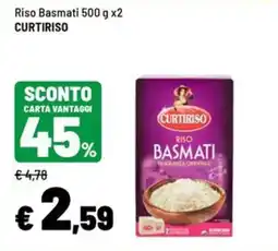 Iper La Grande Riso Basmati Curtiriso offerta