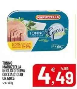 Ard Discount Tonno Maruzzella in olio d'oliva Goccia d'olio offerta