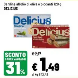 Iper La Grande Sardine all'olio di oliva Delicius offerta