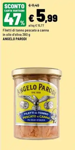 Iper La Grande Filetti di tonno pescato a canna in olio d'oliva offerta