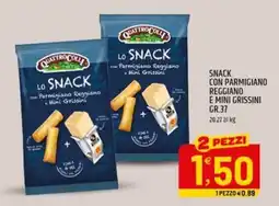 Ard Discount Lo Snack con Parmigiano Reggiano e Mini Grissini offerta