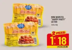Ard Discount Mini Würstel Happy Party offerta